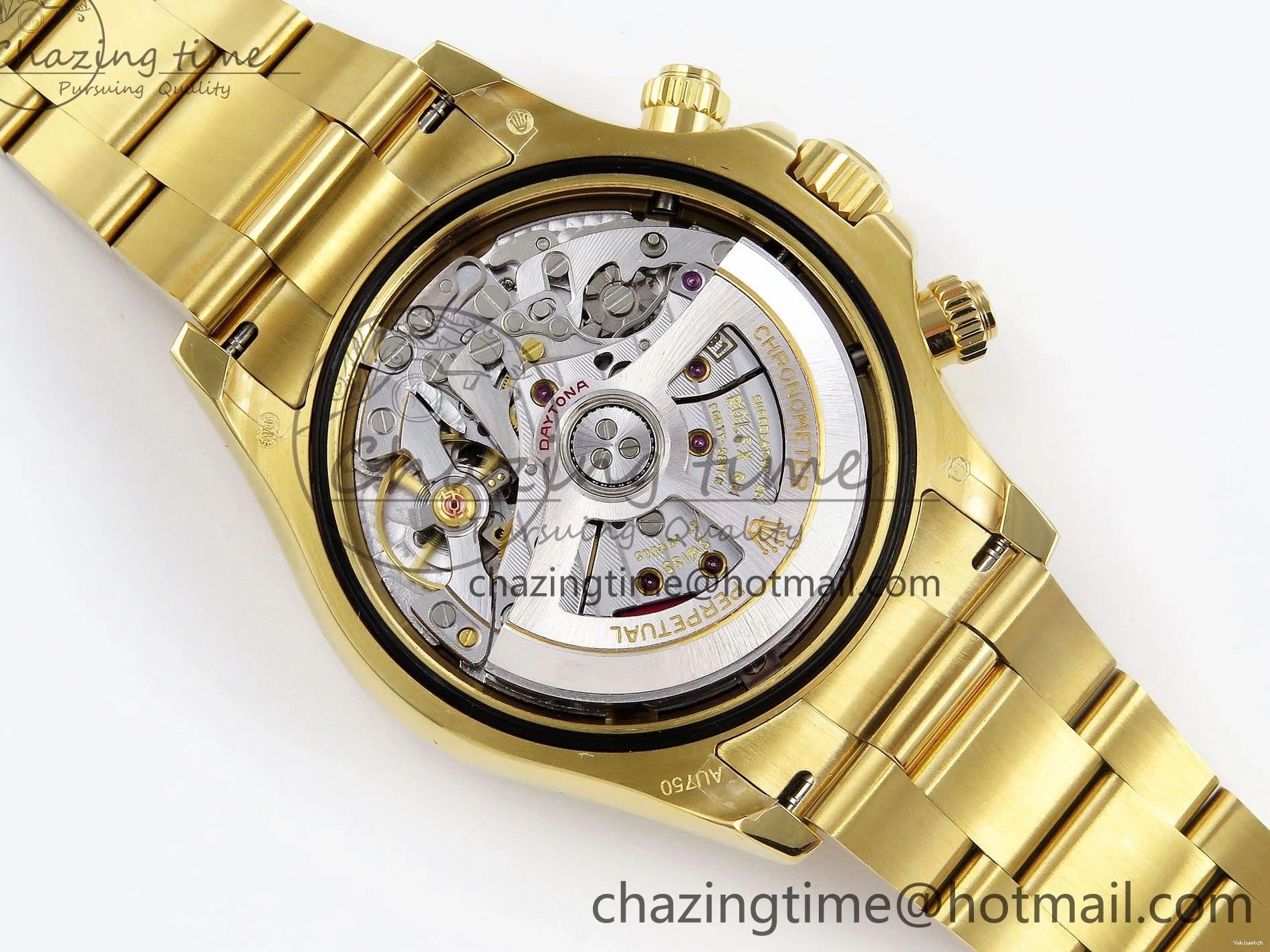 Dial 1:1 V5 White 126508 Best YG Edition SH4131 Daytona on QF Braclet 0902